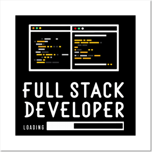 Full Stack Developer Loading Posters and Art